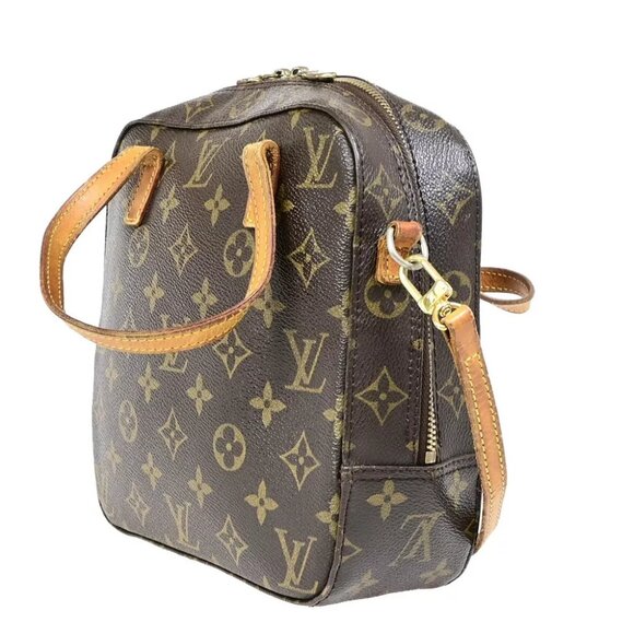 LOUIS VUITTON Spontini 2Way Shoulder Hand Bag Monogram Leather M47500 31HB997 - Picture 2 of 15